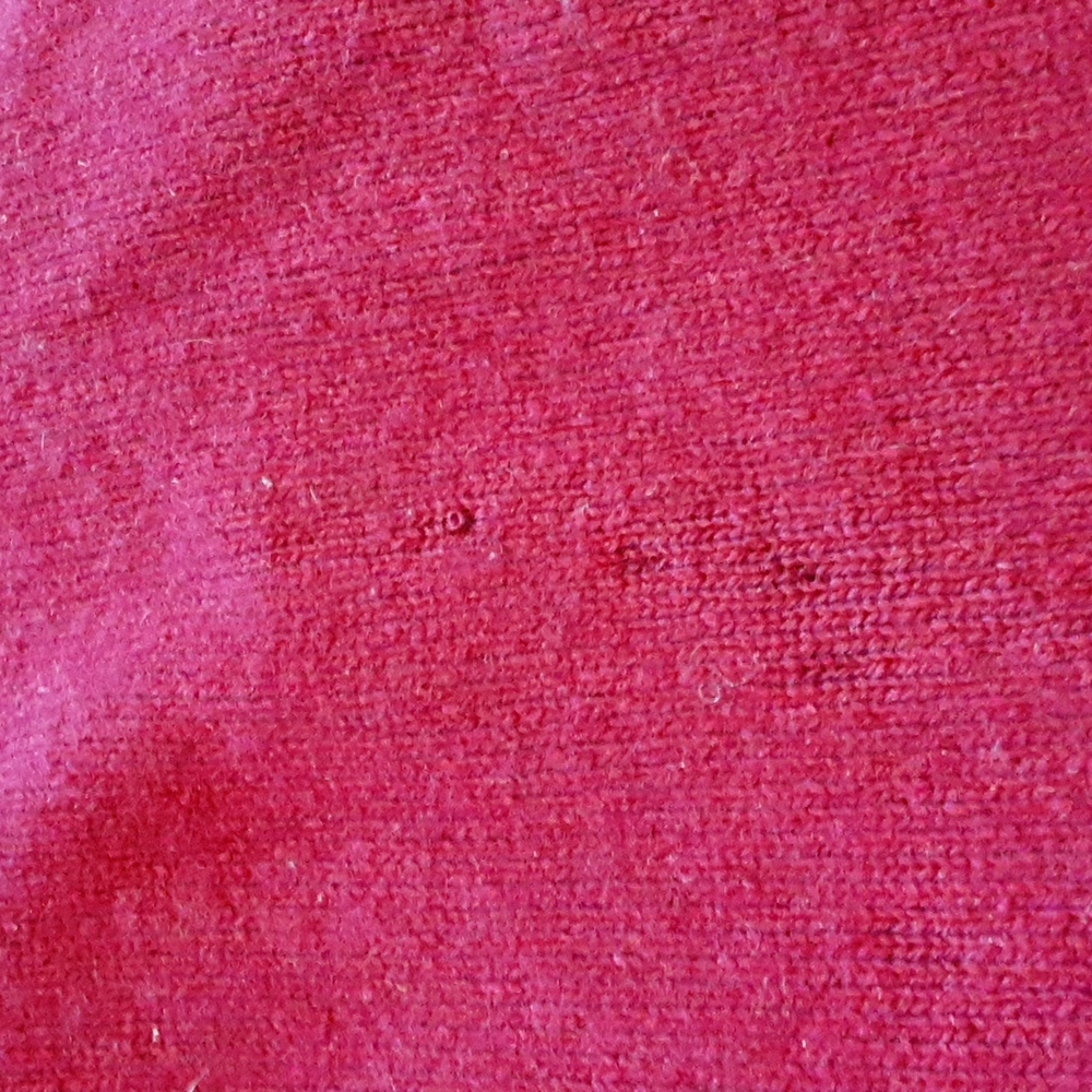 Vintage 100% Cashmere Red Dress with Belt - Picture 8 of 9
